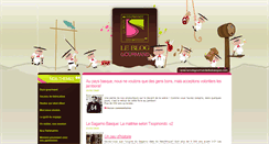 Desktop Screenshot of blog.laroutegourmandedesbasques.com